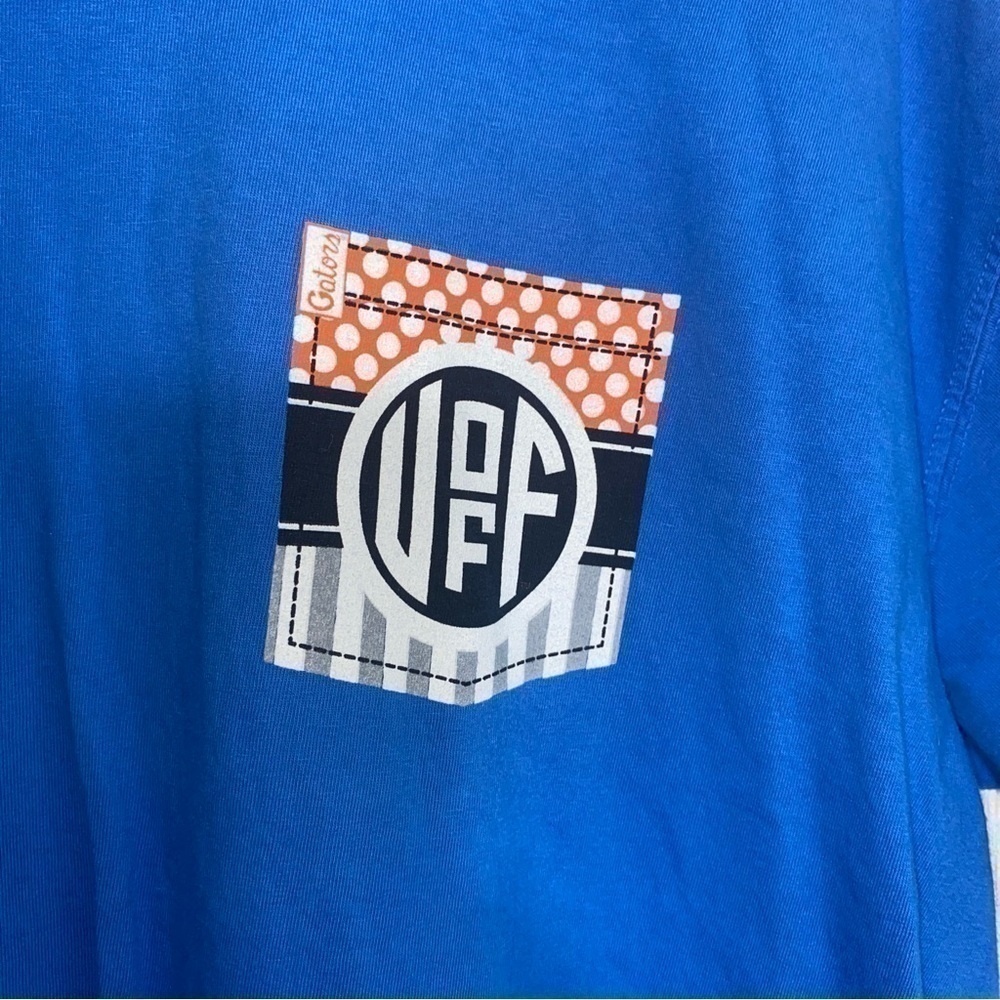 Florida Gators Blue Pocket Tee Women’s Large NCAA Football Shirt - Picture 2 of 5